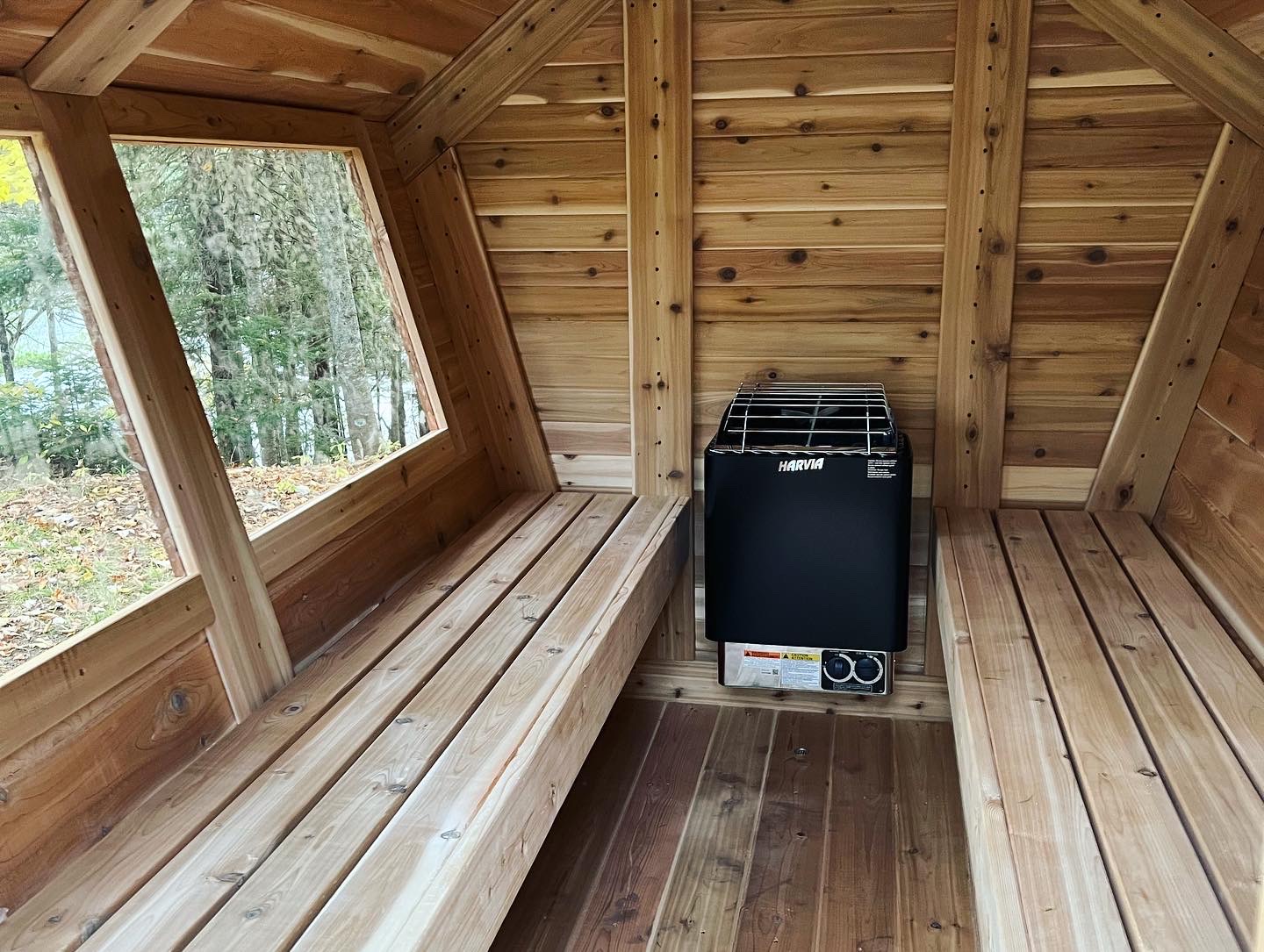 Bird’s Nest Sauna Barrel Sauna Quebec Canada