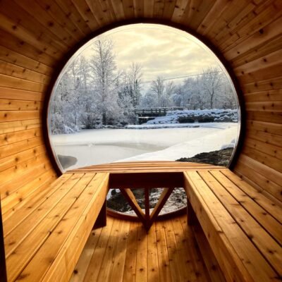 Sauna baril classique