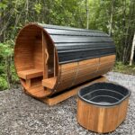 Cold plunge and a sauna