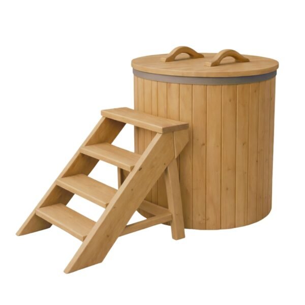 Red Cedar Barrel Cold Plunge