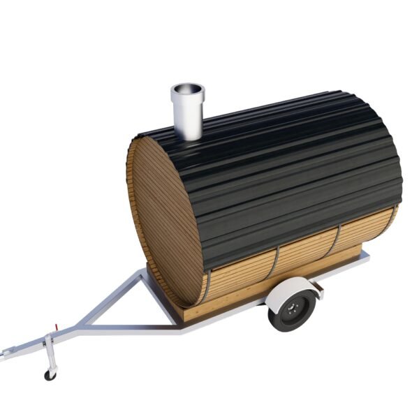 Mobile Barrel Sauna