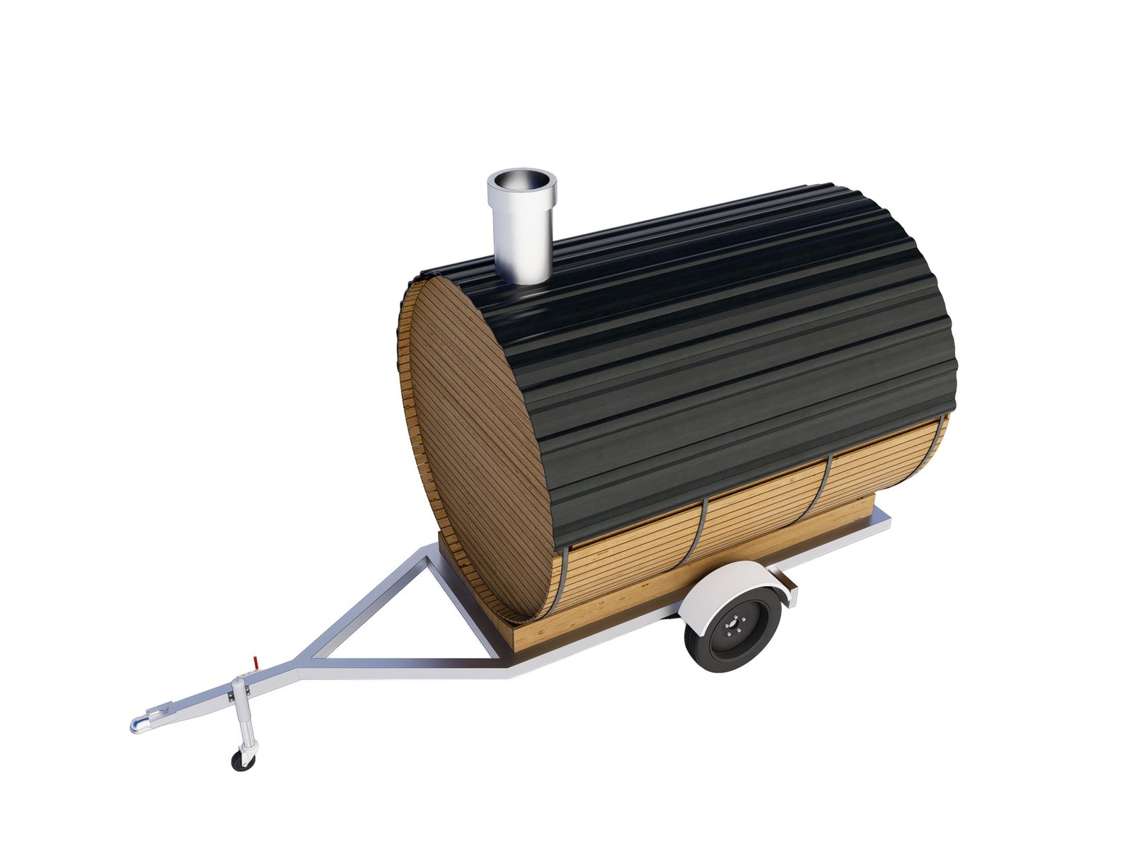 mobile sauna trailer