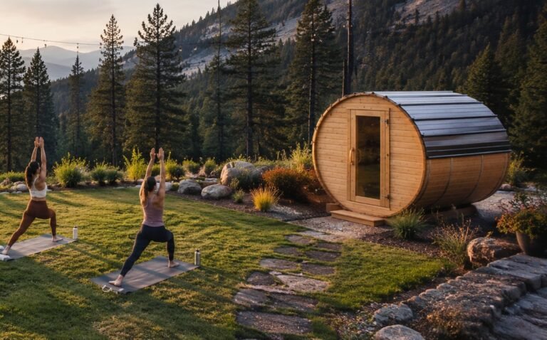 yoga sauna