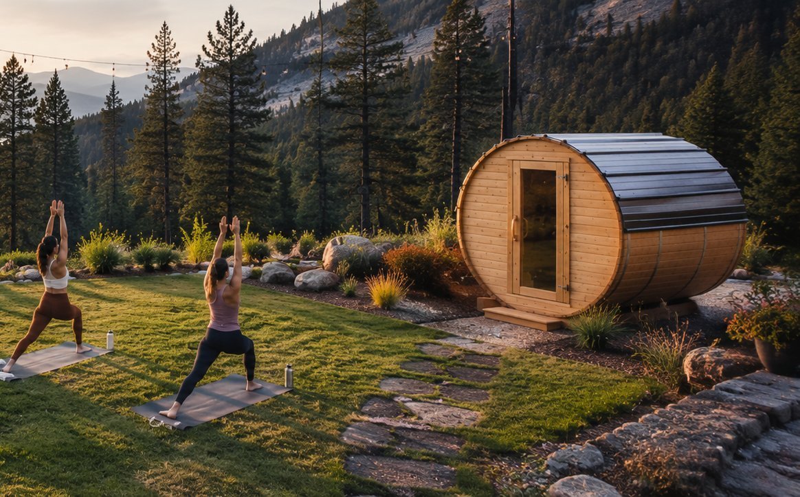 yoga sauna