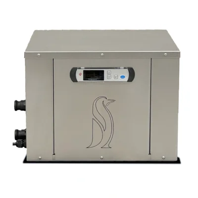 Front view of Penguin cold therapy chiller