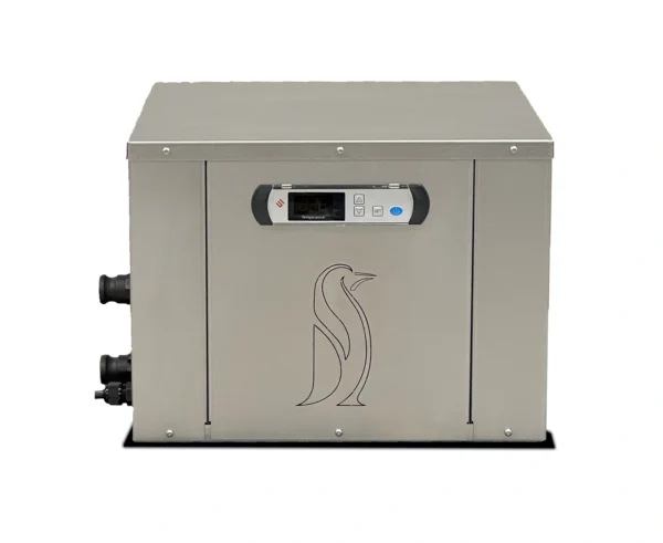 Front view of Penguin cold therapy chiller